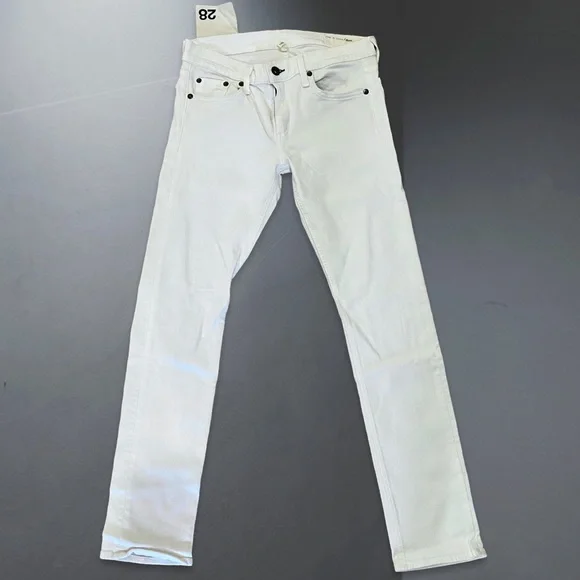 πHPπNWT RAG & BONE Tomboy Skinny Mid-rise Jeans, 28 - Picture 5 of 16